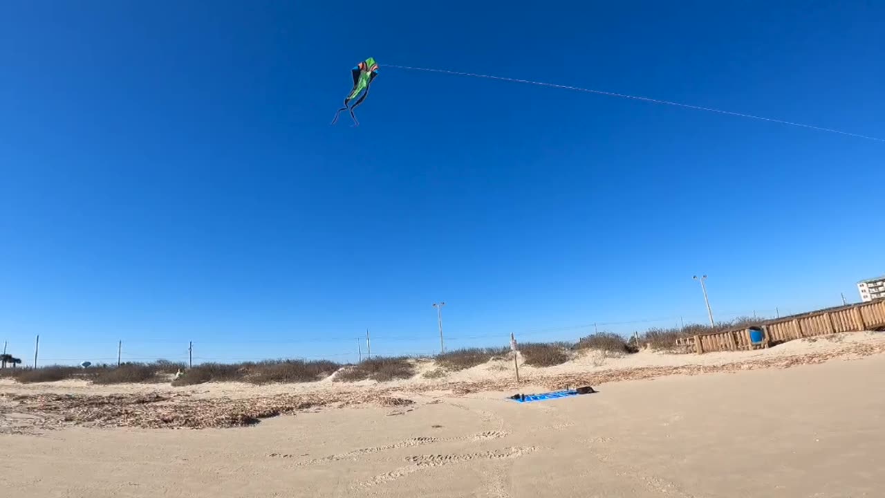 WE FOUND A KITE ON THE BOAT