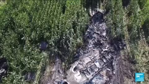 Cargo plane carrying Serbian defence material crashes in northern Greece • FRANCE 24 English