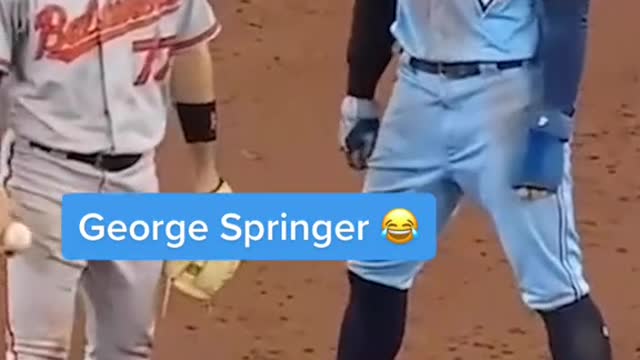 😂😂 We must protect George Springer 😂