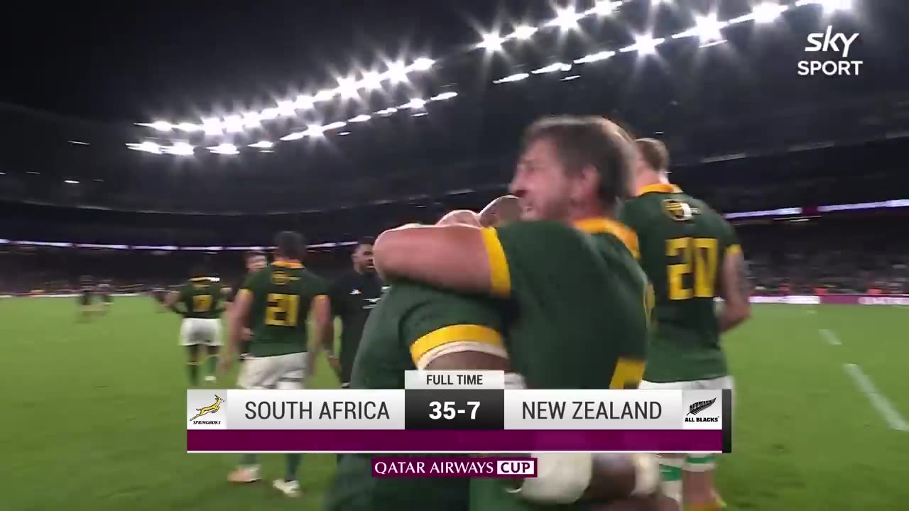 Highlights all black vs south africa 2023
