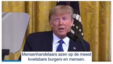 President Trump over kinderen