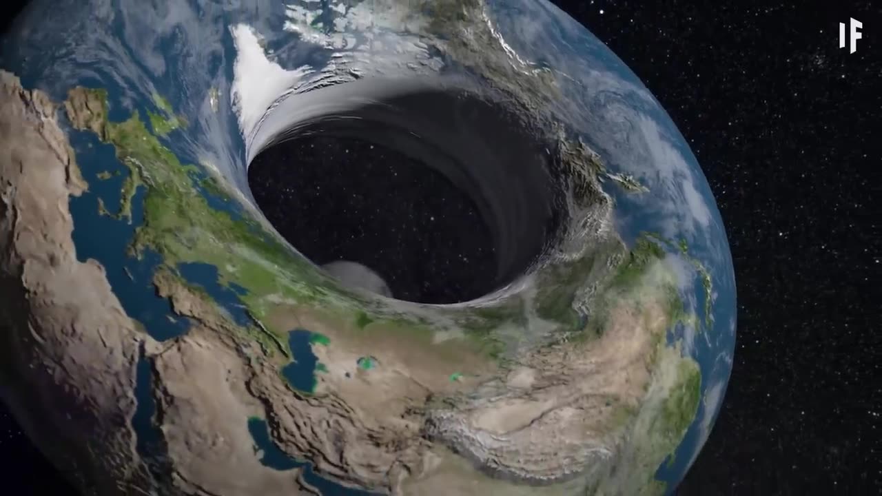 What if the Earth was shipped like a donut?