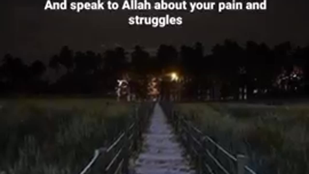 Always run to allah