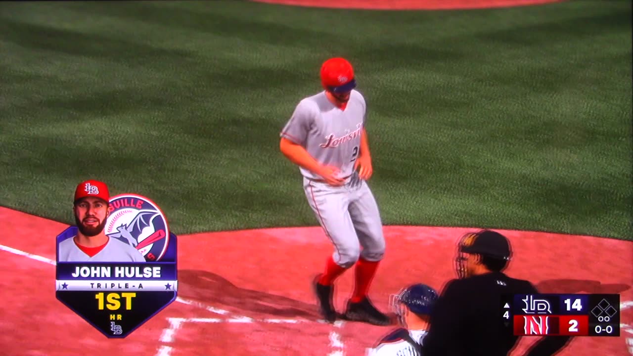 MLB The Show: Louisville Bats vs Nashville Sounds (S2 G58 Hulse AAA Debut)