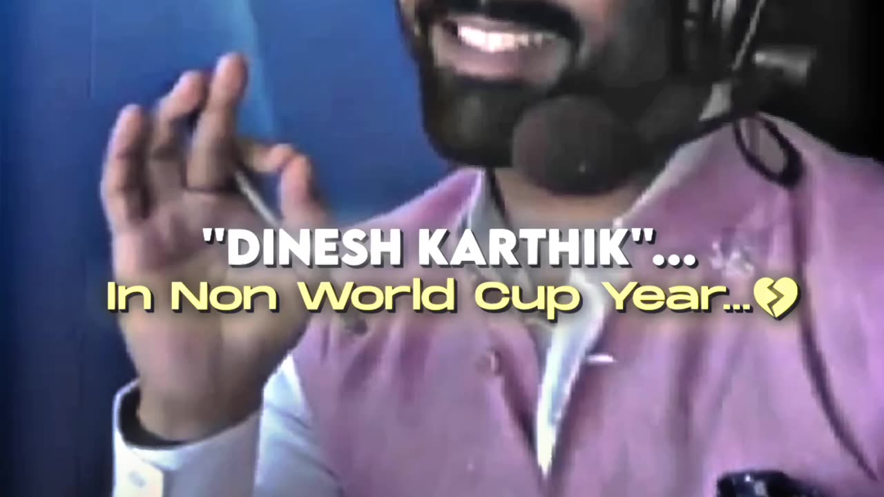 Dinesh Karthik..✨🔥