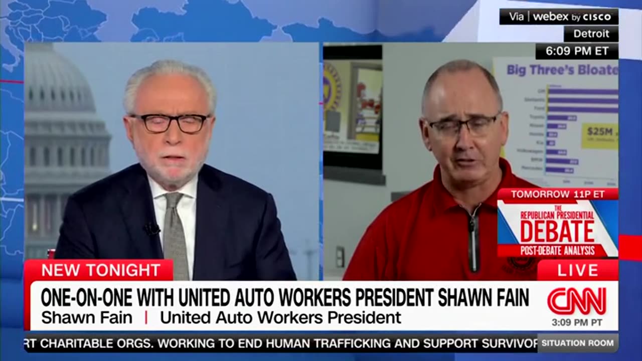 UAW President Slams Trump, Says He Won't Meet With Him