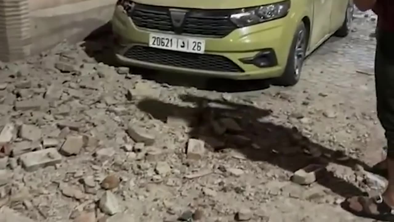 A strong earthquake in Morocco |