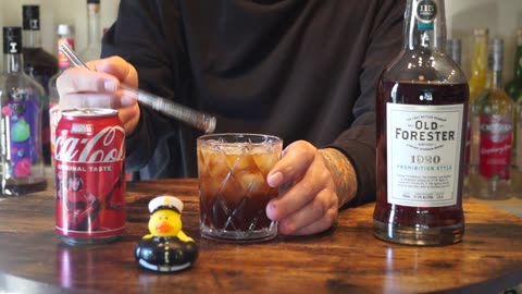 Joel Saren - Old Forester 1920 Prohibition Syle Bourbon & Coke