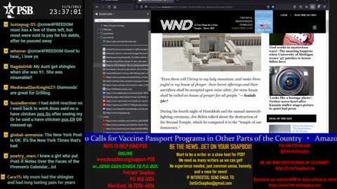 2021-12-06 23:00 EST - Crossing the Matrix: with Chris