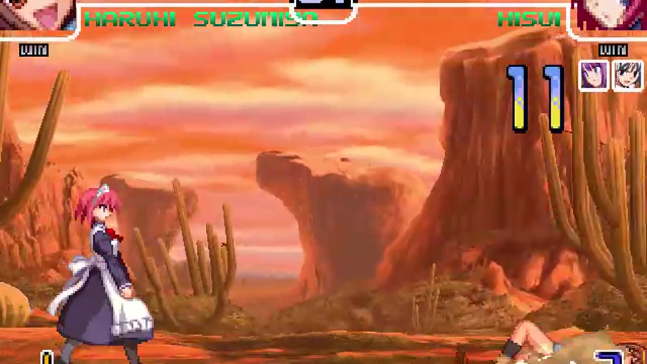 Hisui, Kohaku, and the Mech Hisuis (Me) vs Haruhi again.