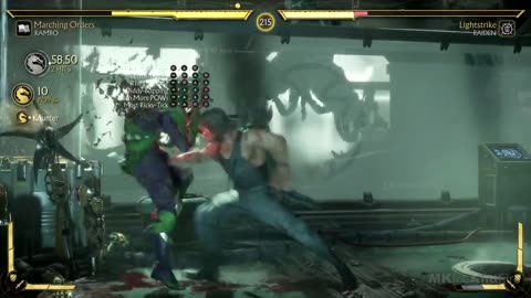 Mortal Kombat 11 Rambo Gameplay Klassic Tower Walkthrough MK11 (No Commentary)