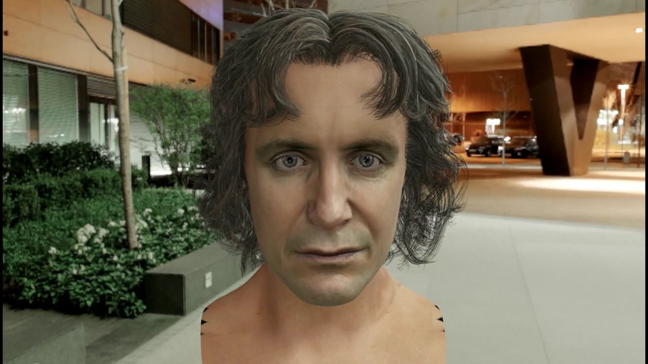 3d model Eighth Doctor Paul McGann