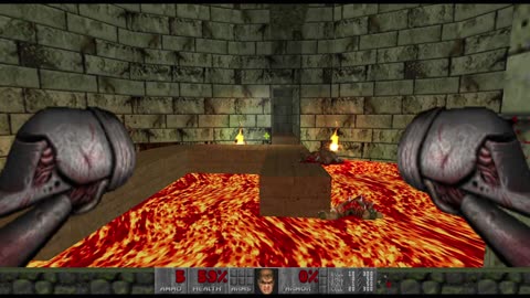 Brutal Doom - TNT: Evilution - Pistol Start - Hard Realism - River Styx (MAP29)