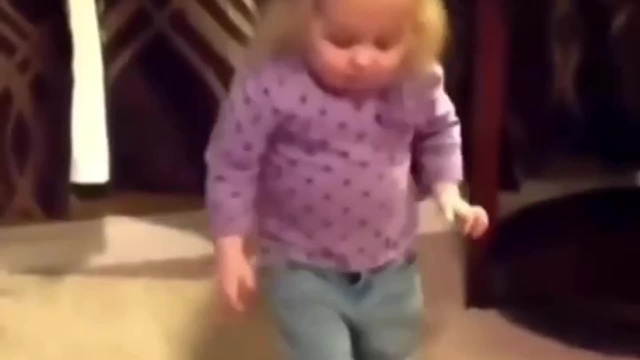 Cute baby dance and funny video