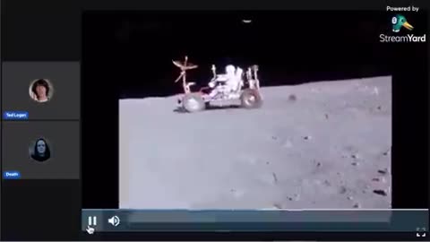Fake Moon Landing/ who did they leave on the moon?
