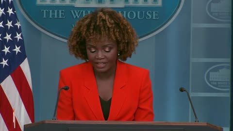 White House Press Secretary Karine Jean-Pierre briefing reporters & taking questions...