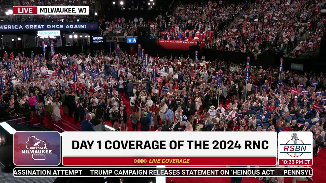 WATCH: Shawn O’Brien Speaks at 2024 RNC in Milwaukee, WI - 7/15/2024