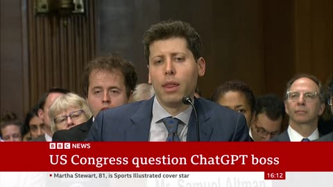 ChatGPT boss Sam Altman questioned on AI safety in US Congress - BBC News