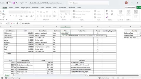 Excel _ assignment 02