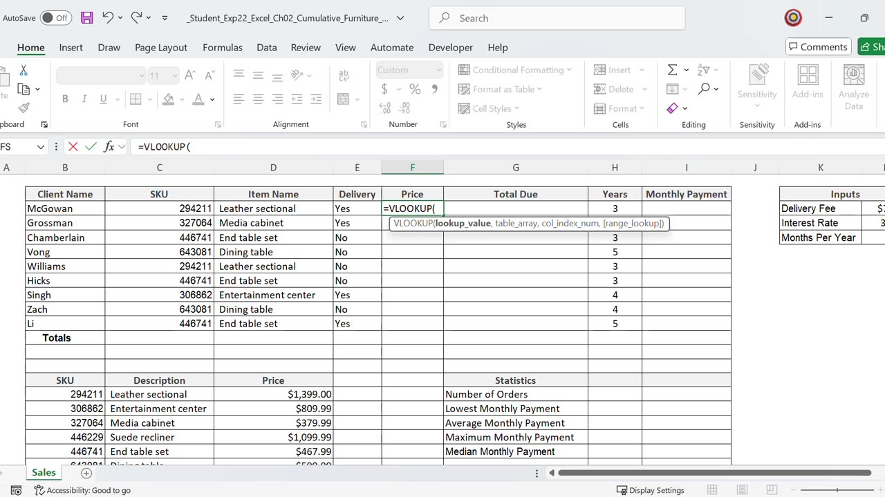Excel _ assignment 02