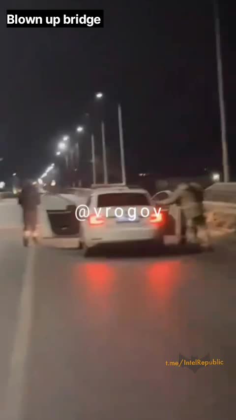 💥 Ukrainian saboteurs damage bridge in Melitopol, South Russia - Local authorities