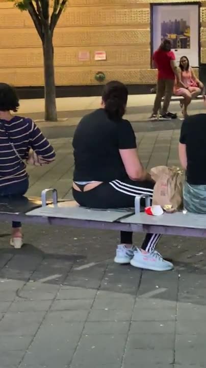 MILF Calvin Klein Thong in Public