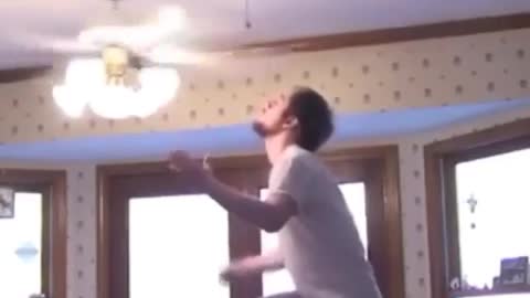 I was so excited that I fell down