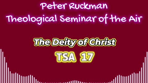 The Deity of Christ
