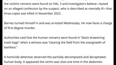Headless & Handless Handyman Discovered In D.C. Yard - Murder Charges Filed