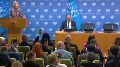 LAVROV SQUARES OFF WITH CNN AT THE UN PRESS CONFERENCE