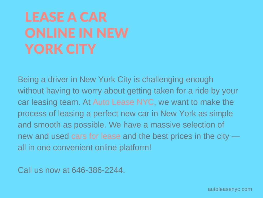 Auto Lease NYC