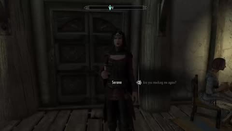 Skyrim. Quest A Date at the Bannered Mare