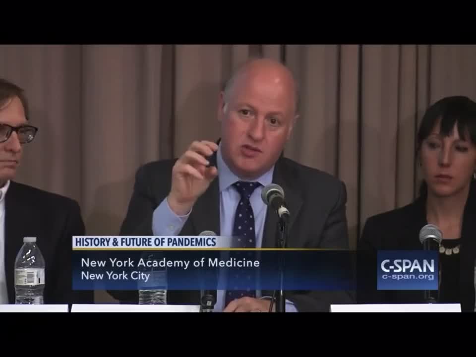 Peter Daszak, CEO of eco health alliance