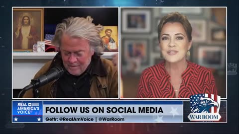 Steve Bannon Talks to Kari Lake