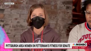 PA Swing Voter Stuns MSNBC - Wrecks Fetterman