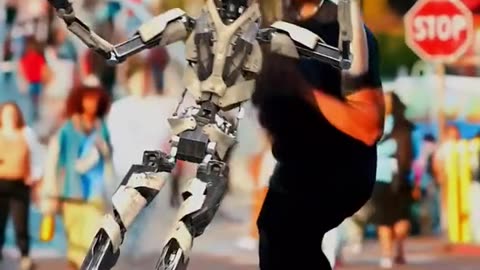 Amaizing! Robot dance