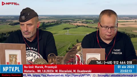 Rodacy Kamraci. 2023.08.01. Historia... Wojciech Olszański, Marcin Osadowski. NPTV
