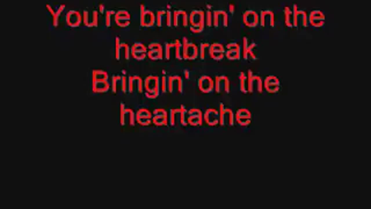 Bringin on the Heartbreak Def Leppard Lyrics