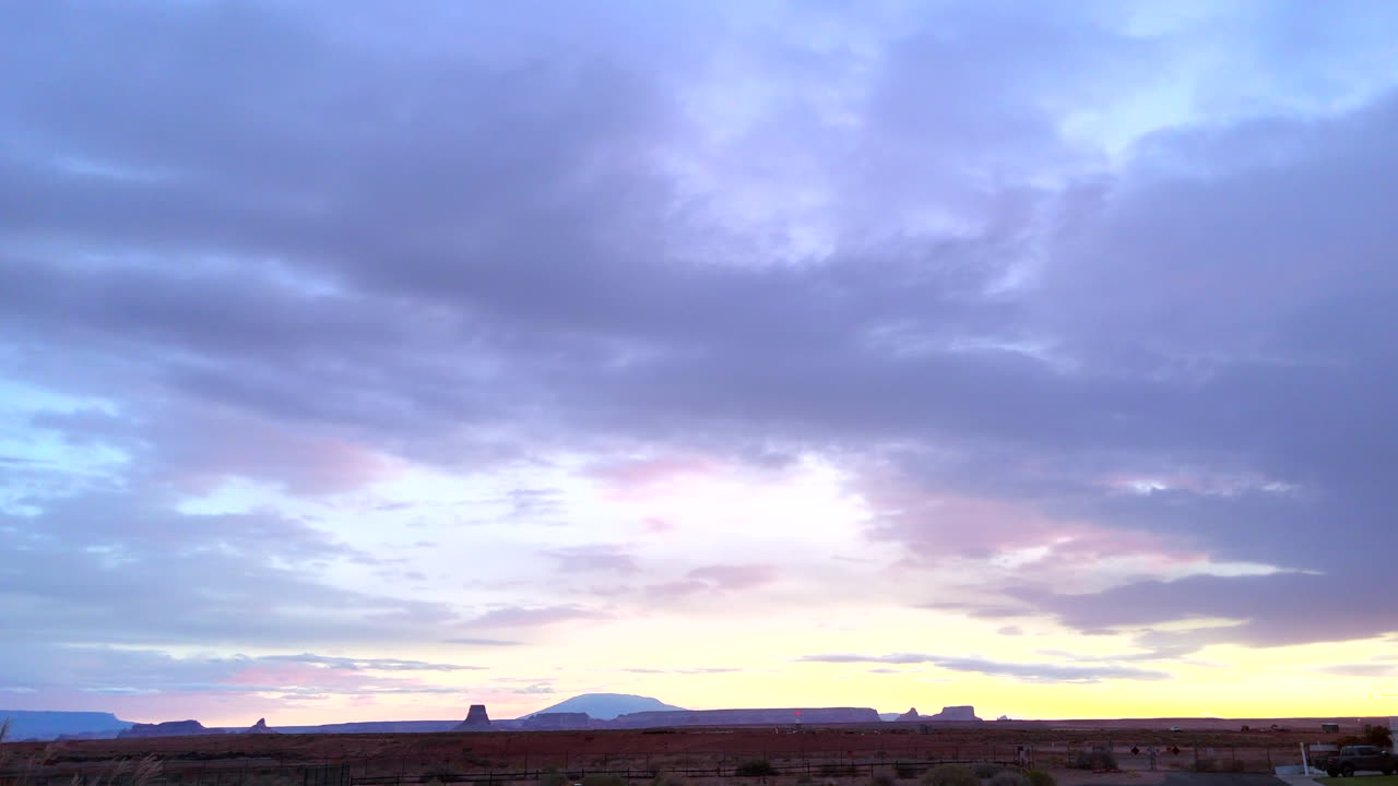 Sunrise over Page, AZ