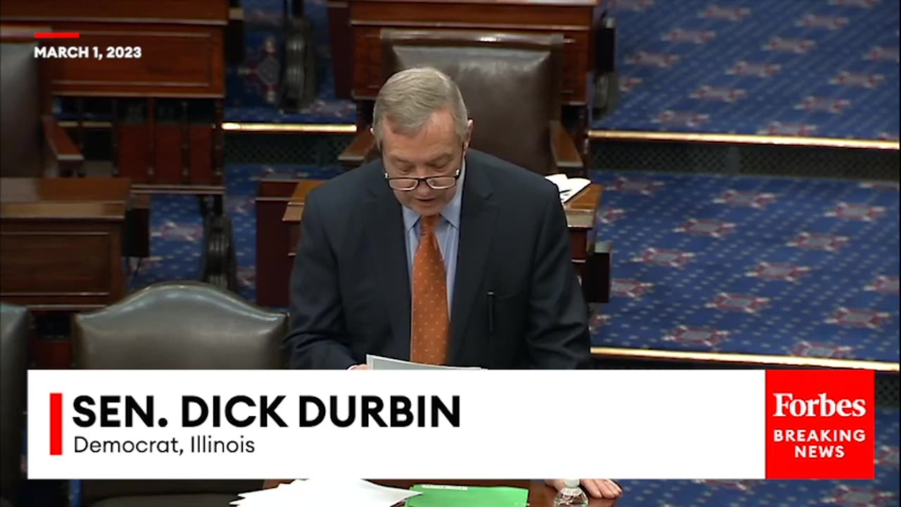 'Should Be Enshrined In The Constitution'- Dick Durbin Urges Passage Of Equal Rights Amendment