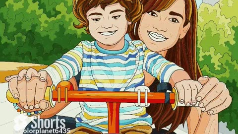 Mother pic colouring