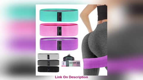 Exclusive Fabric Resistance Hip Booty Bands Glute Thigh E