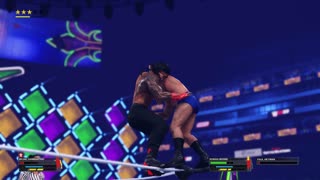 WWE 2K23: Bruno Sammartino VS Roman Reigns - Highlights