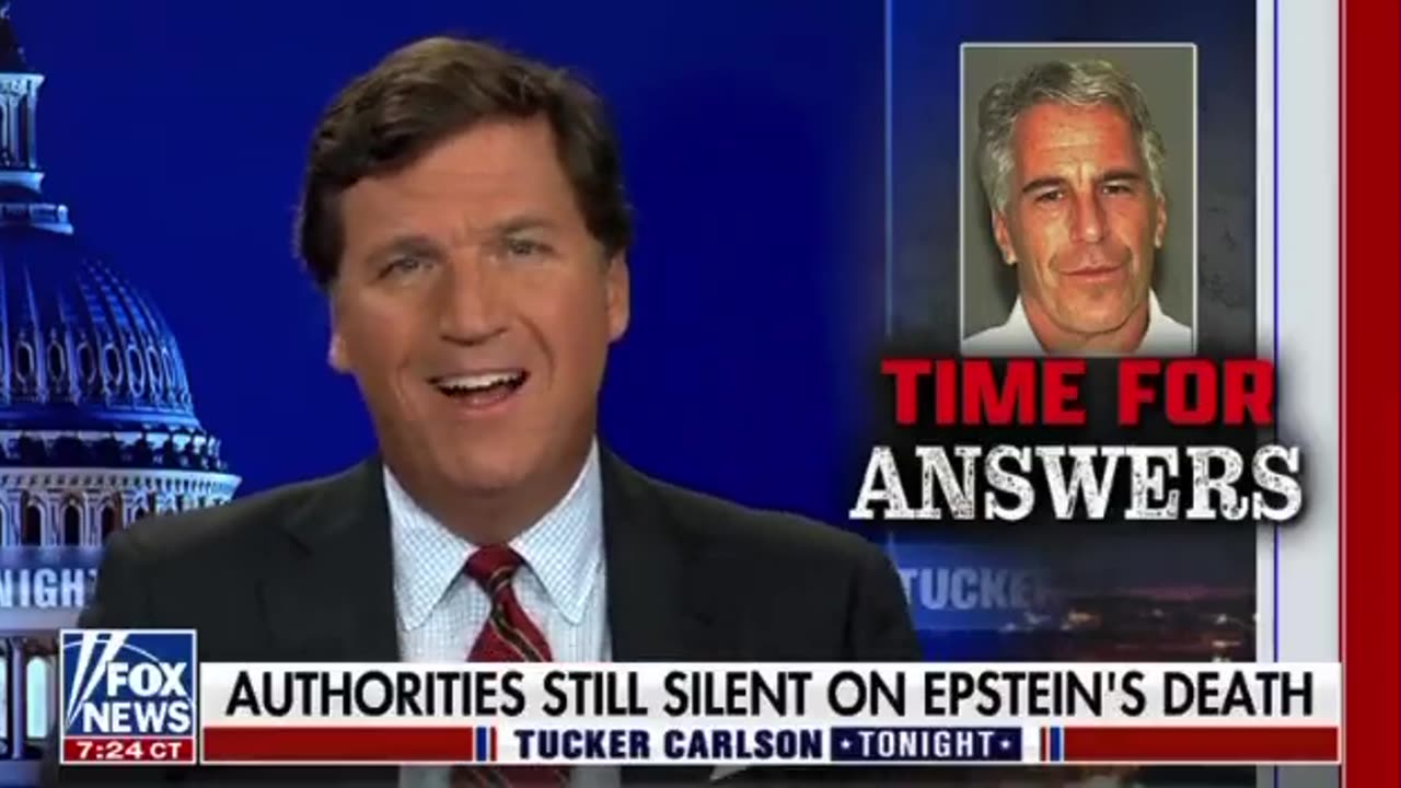 Tucker Carlson on the latest attempts to get to the bottom of Jeffrey Epstein's death