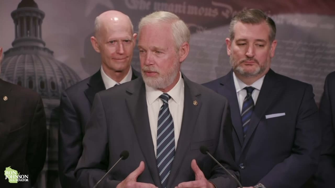 Senator Ron Johnson in Border Security Press Conference 2.6.24