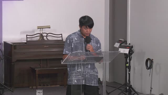 Kona Faith Center Service, April 13th, 2022