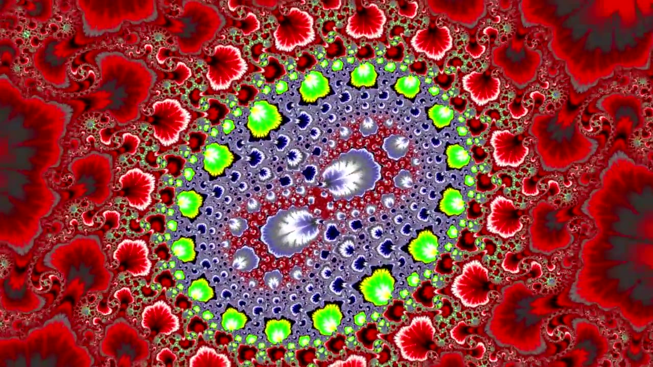 DJ SylverMay-Trance Emotion Adrenaline Music Mix & HD Fractal Kaleidoscope Mix 129AX