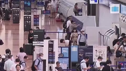 Tropical storm Shanshan is the strongest storm to hit Japan this year. It has flooded towns