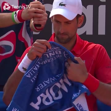 Tabilo takes the opening set 6-2 vs world number 1 Novak Djokovic in Rome