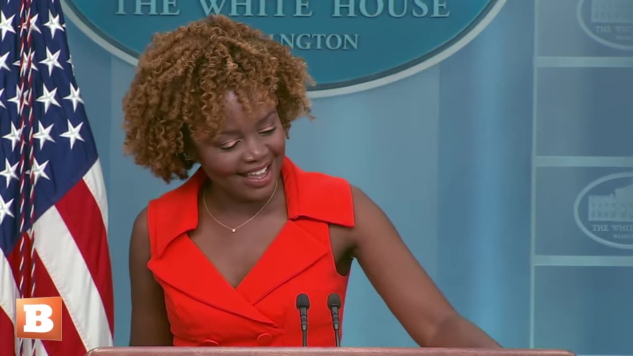 White House Press Secretary Karine Jean-Pierre briefing reporters & taking questions...